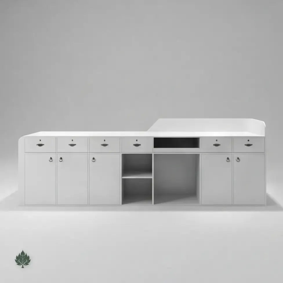Nyssa · Front Reception Desk by Arc Grove