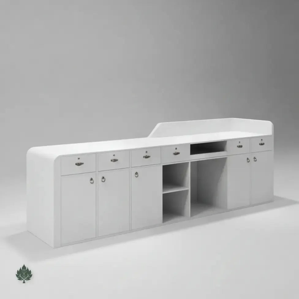Nyssa · Front Reception Desk by Arc Grove