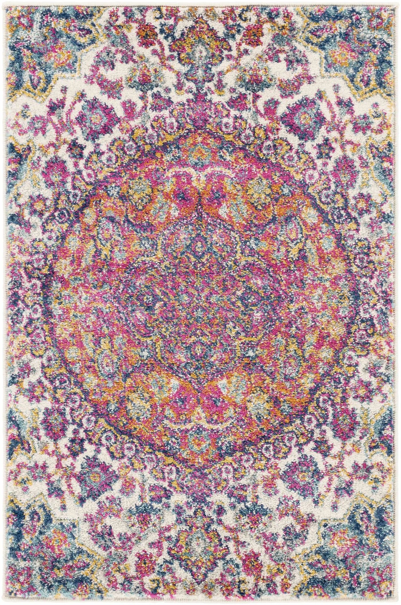 Burgandy Ojus Area Rug - Clearance by Boutique Rugs