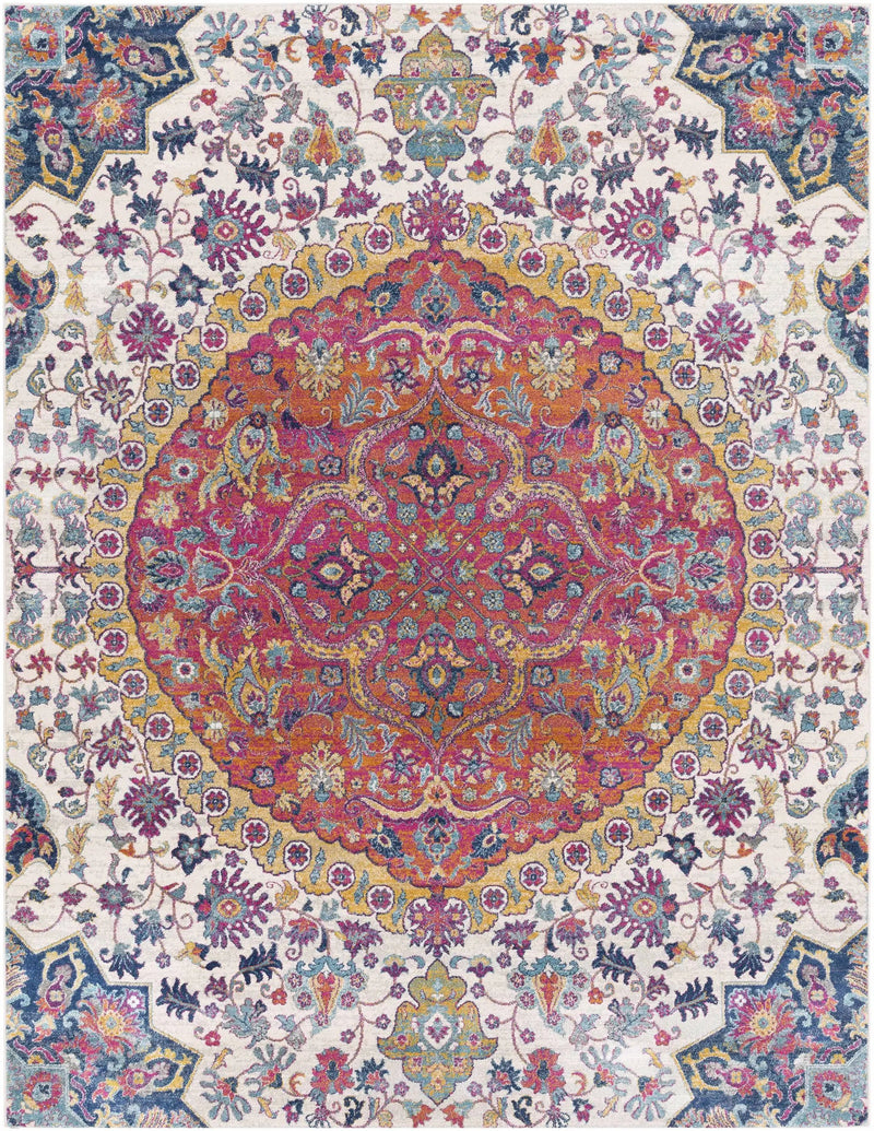 Burgandy Ojus Area Rug - Clearance by Boutique Rugs