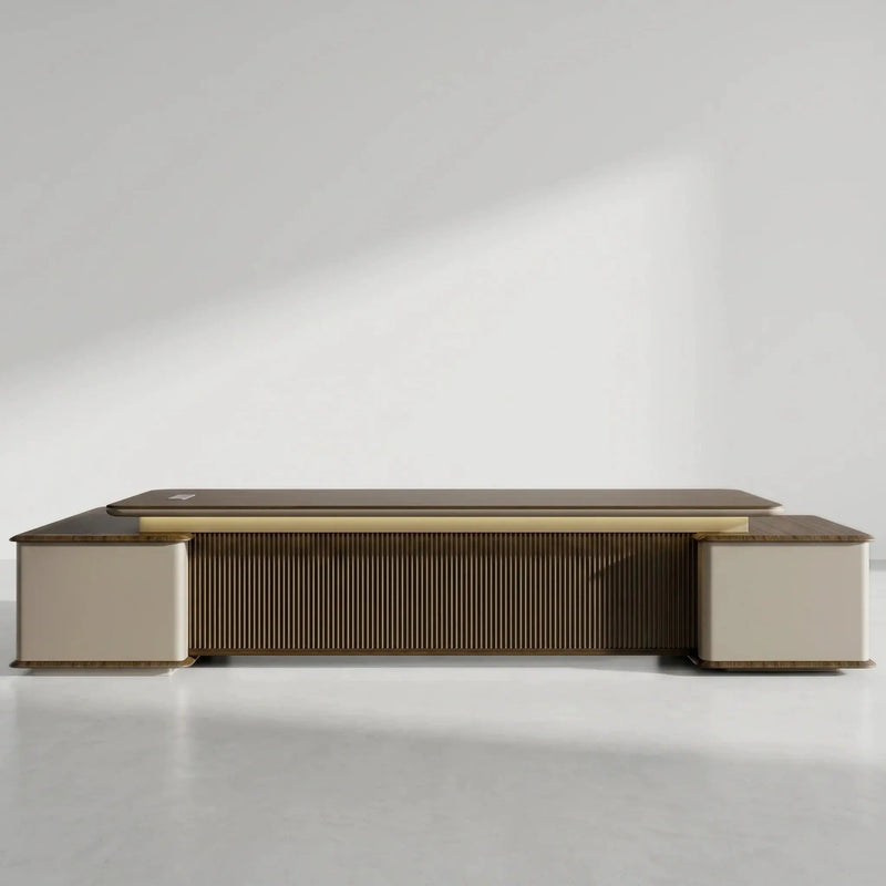 Sussex · Grand L-Shaped Executive Desk by Arc Grove