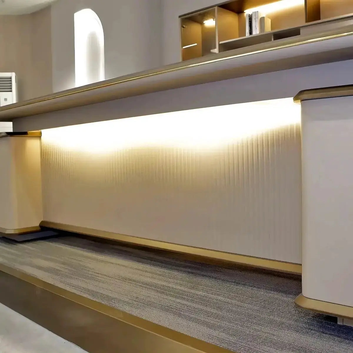 Sussex · Grand L-Shaped Executive Desk by Arc Grove