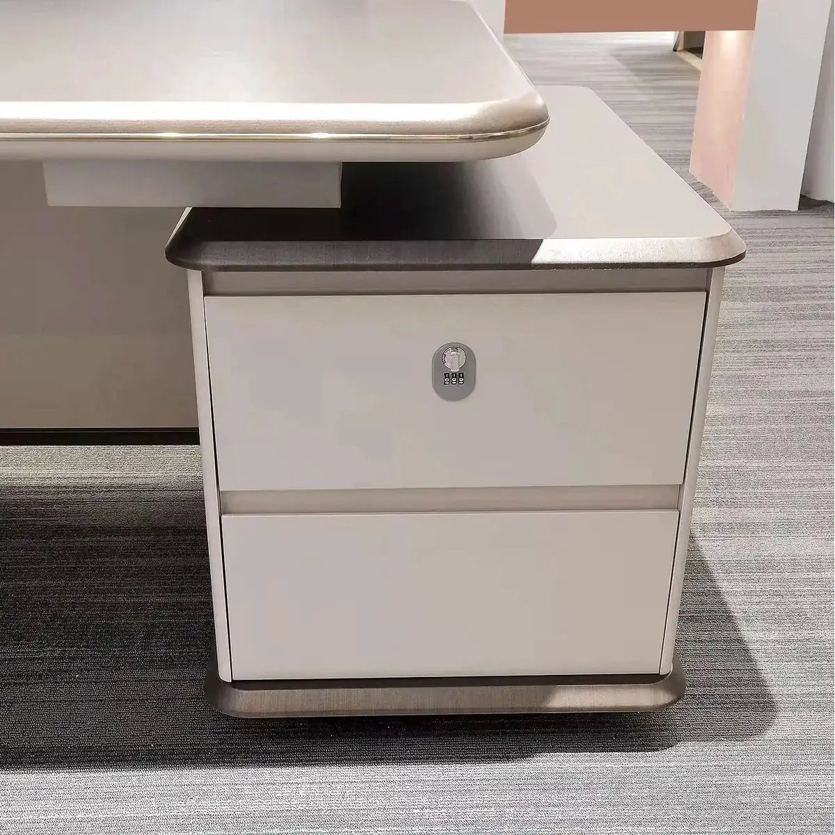 Sussex · Grand L-Shaped Executive Desk by Arc Grove