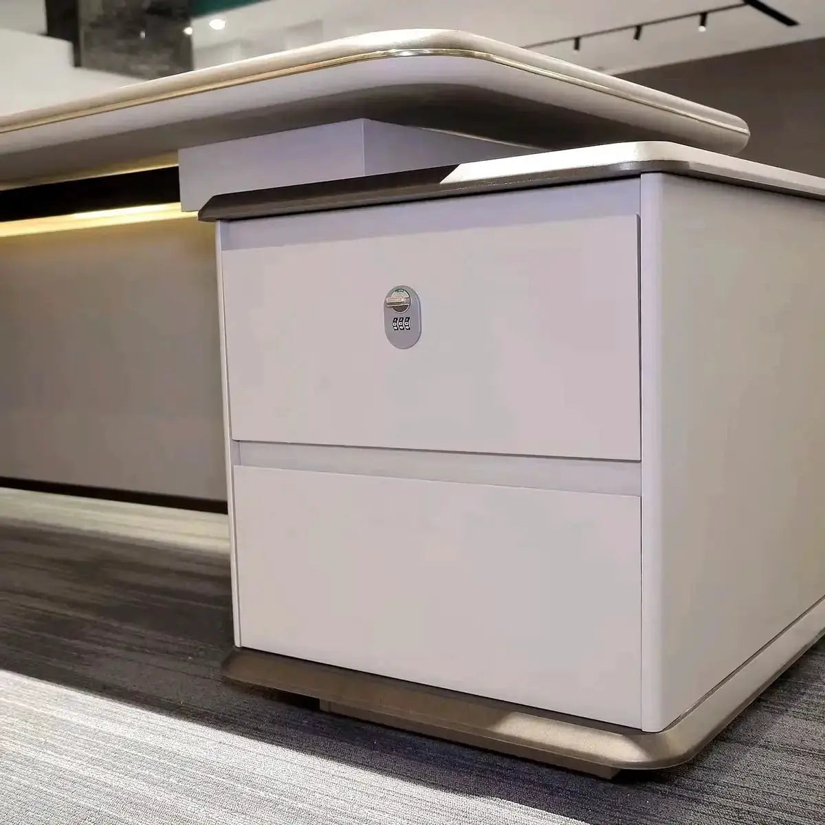 Sussex · Grand L-Shaped Executive Desk by Arc Grove