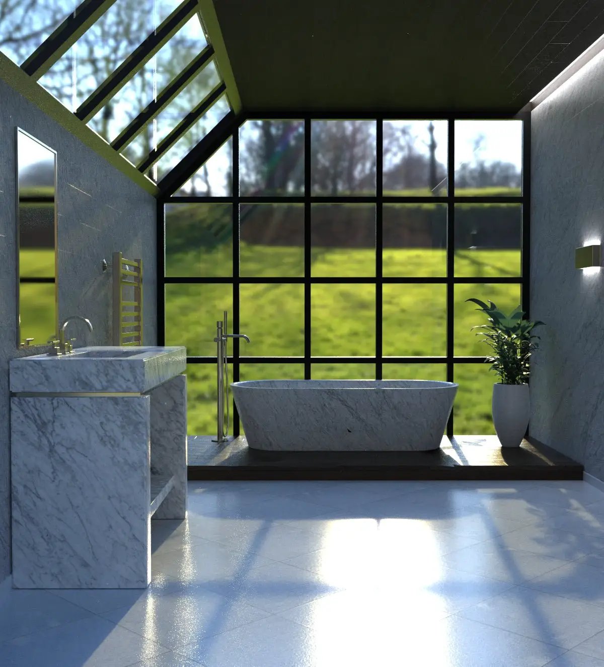 Omega Bathtub by Zicana Boutique