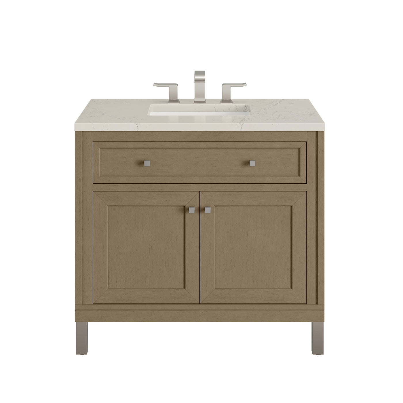 James Martin Chicago 36" Single Bathroom Vanity, Walnut Whisper by James Martin