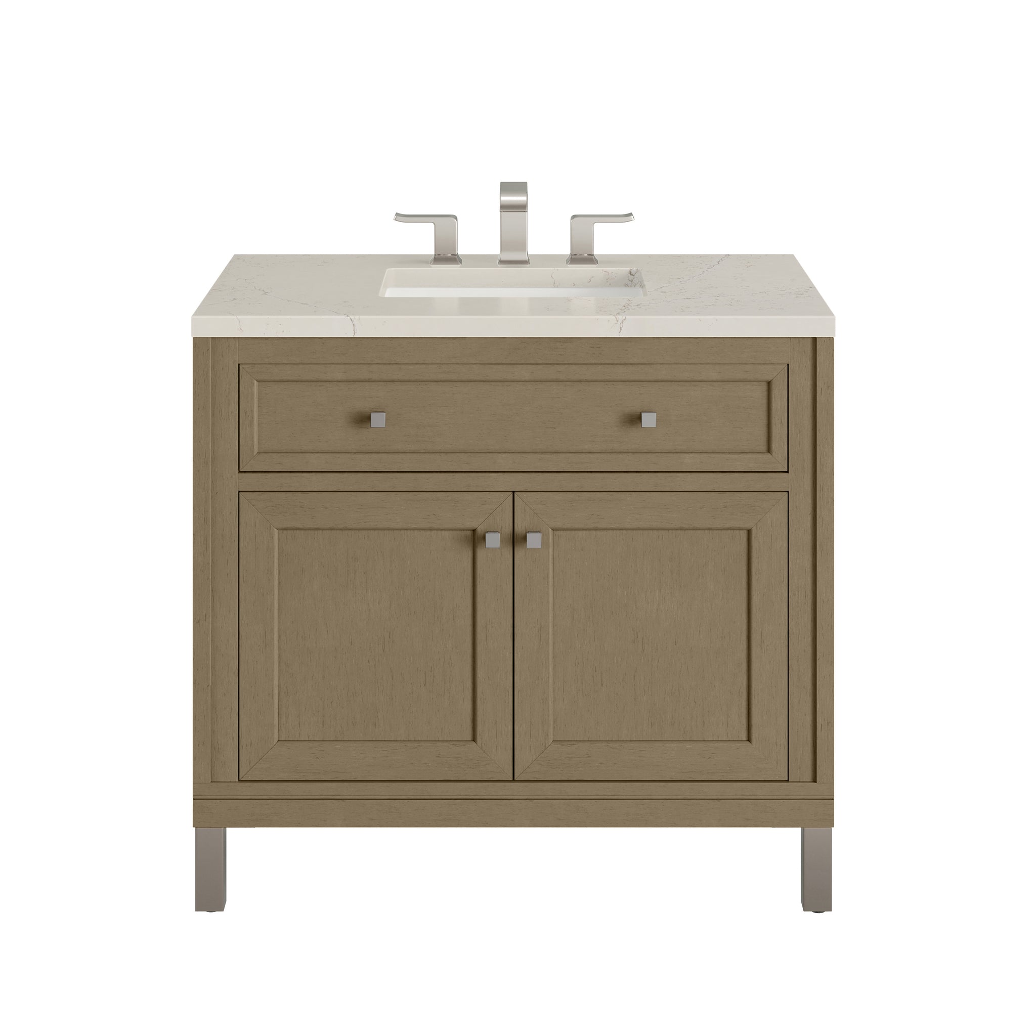 James Martin Chicago 36" Single Bathroom Vanity, Walnut Whisper by James Martin