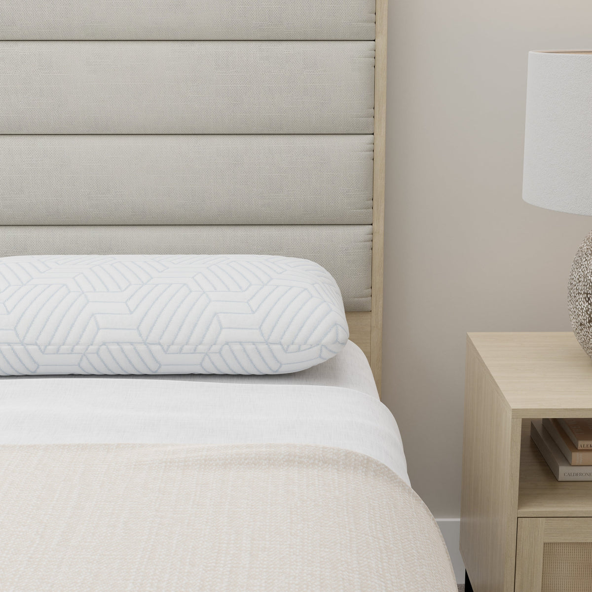 Fria Cloud Pillow with Cooling Cover - White, photo 4 of 6