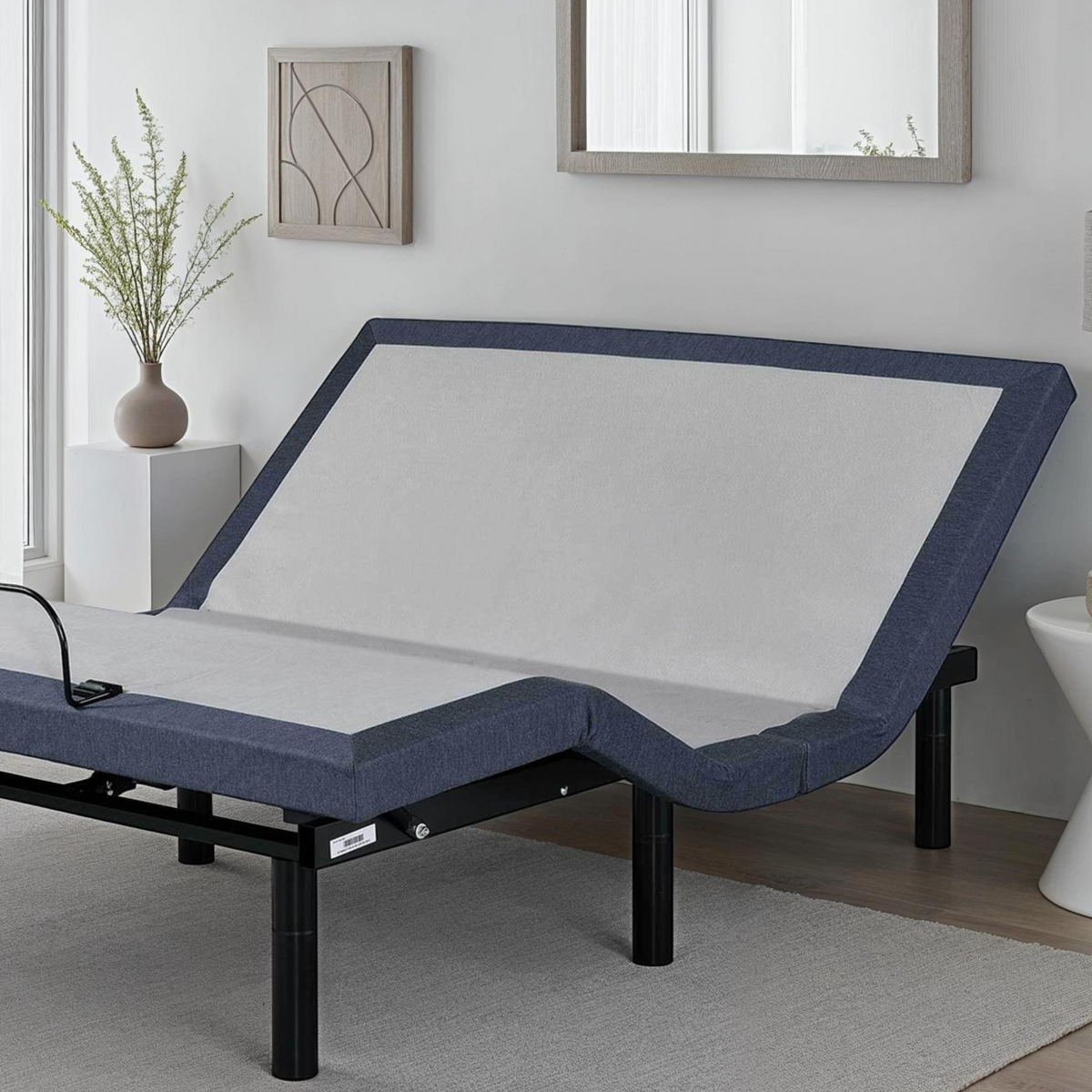 Twin XL Adjustable Bed Base with Massage and Programmable Positions, photo 3 of 5