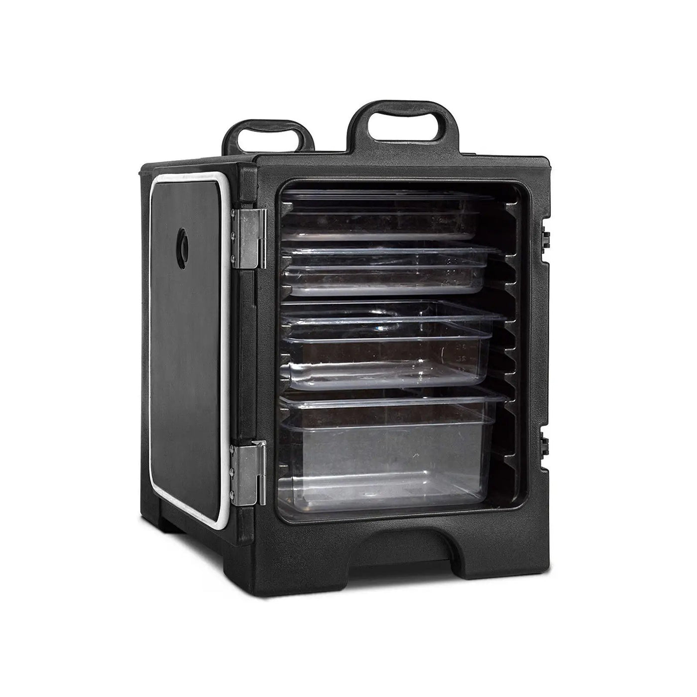 81 Quart Capacity End-loading Insulated Food Pan Carrier with Handles by DirectDeals