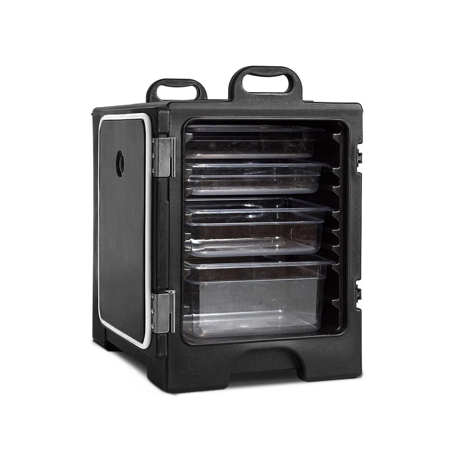 81 Quart Capacity End-loading Insulated Food Pan Carrier with Handles by DirectDeals