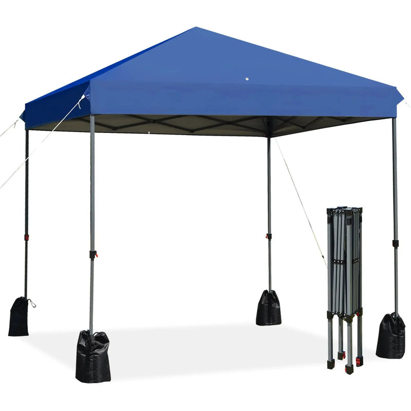 8’x8' Outdoor Pop up Canopy Tent w/Roller Bag by DirectDeals