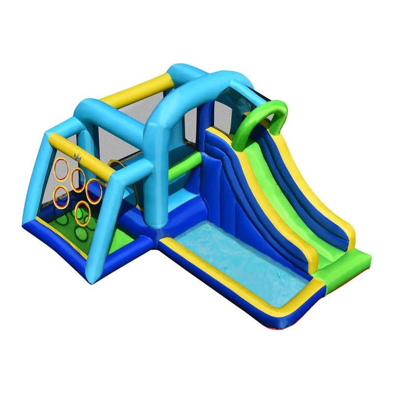 5-in-1 Kids Inflatable Climbing Bounce House without Blower by DirectDeals