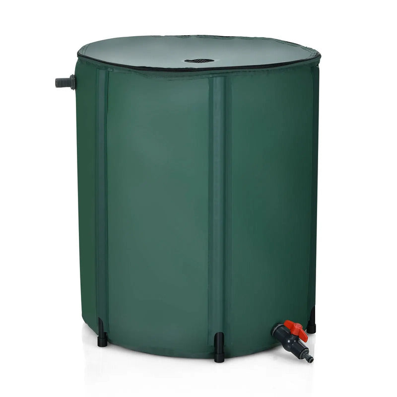53 Gallon Portable Collapsible Rain Barrel Water Collector by DirectDeals