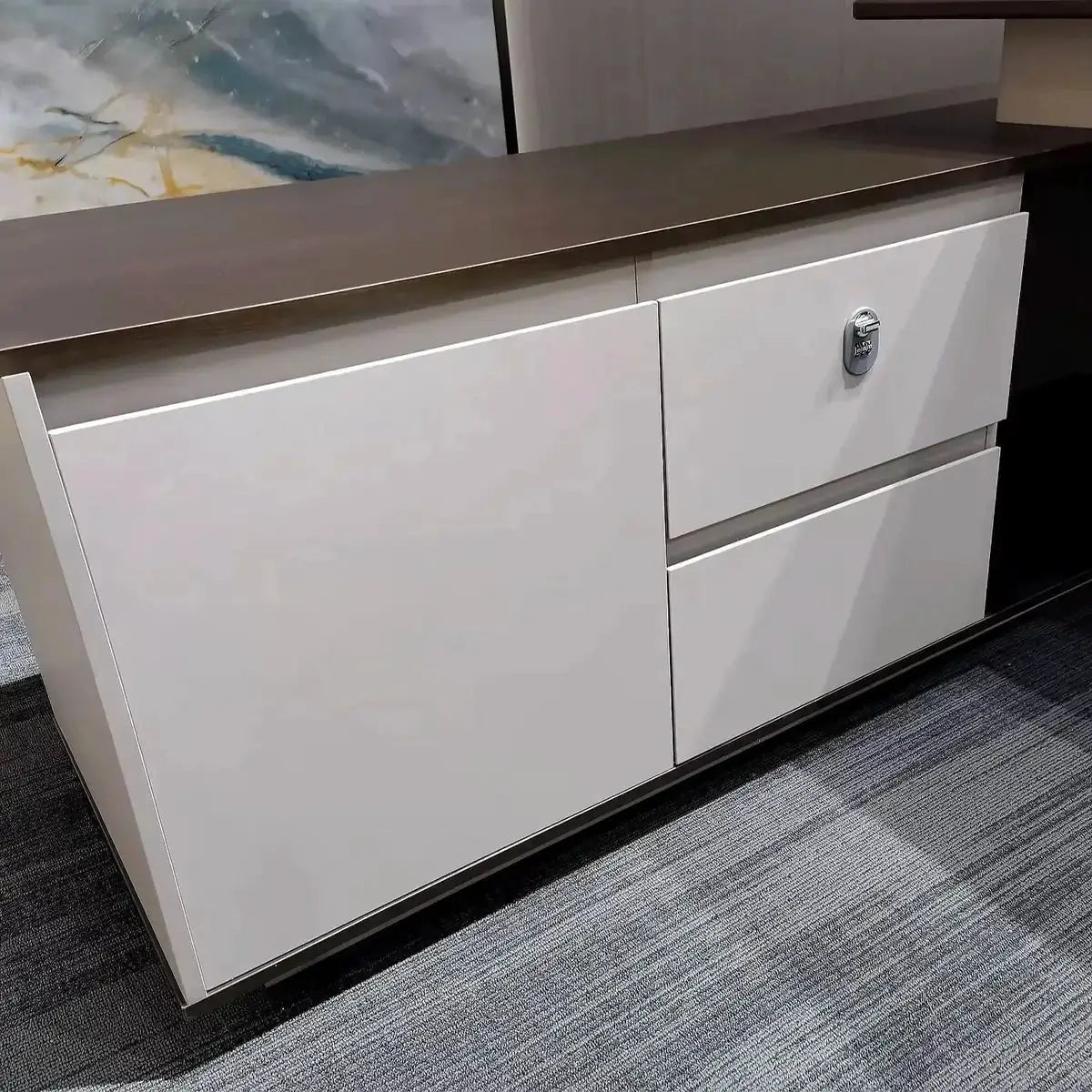 Oxley · Modern L-Shaped Executive Desk by Arc Grove