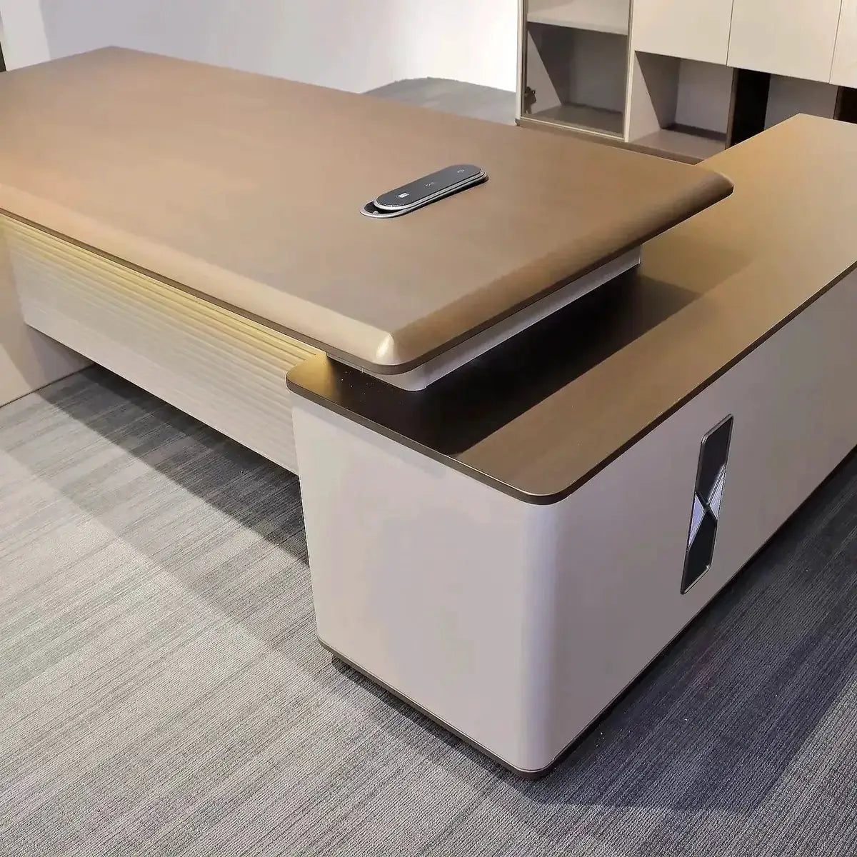 Oxley · Modern L-Shaped Executive Desk by Arc Grove