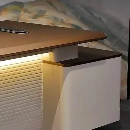 Oxley · Modern L-Shaped Executive Desk by Arc Grove