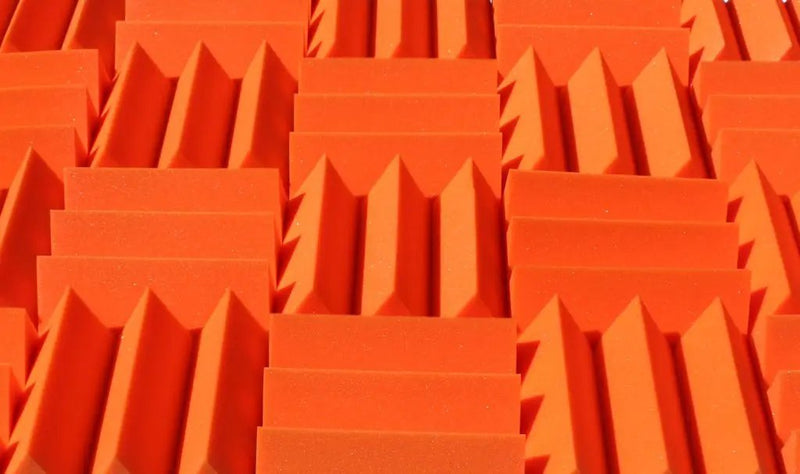 4 Inch Acoustic Foam Wedge Style Panels - 13 Color Options by SoundAssured