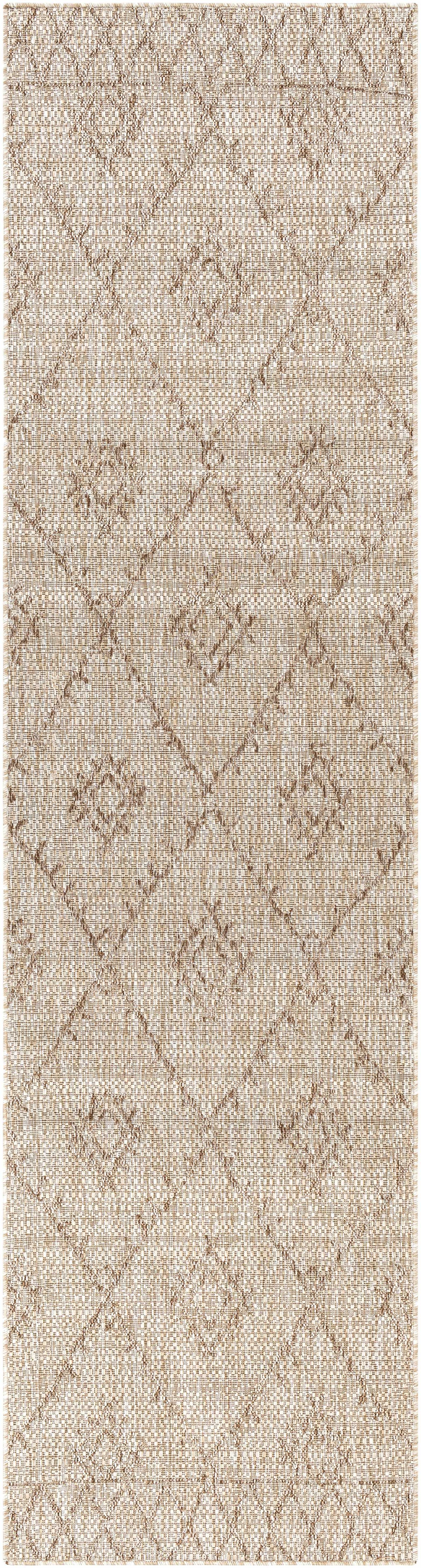 Marwood Brown Nordic Outdoor Rug - Clearance by Boutique Rugs