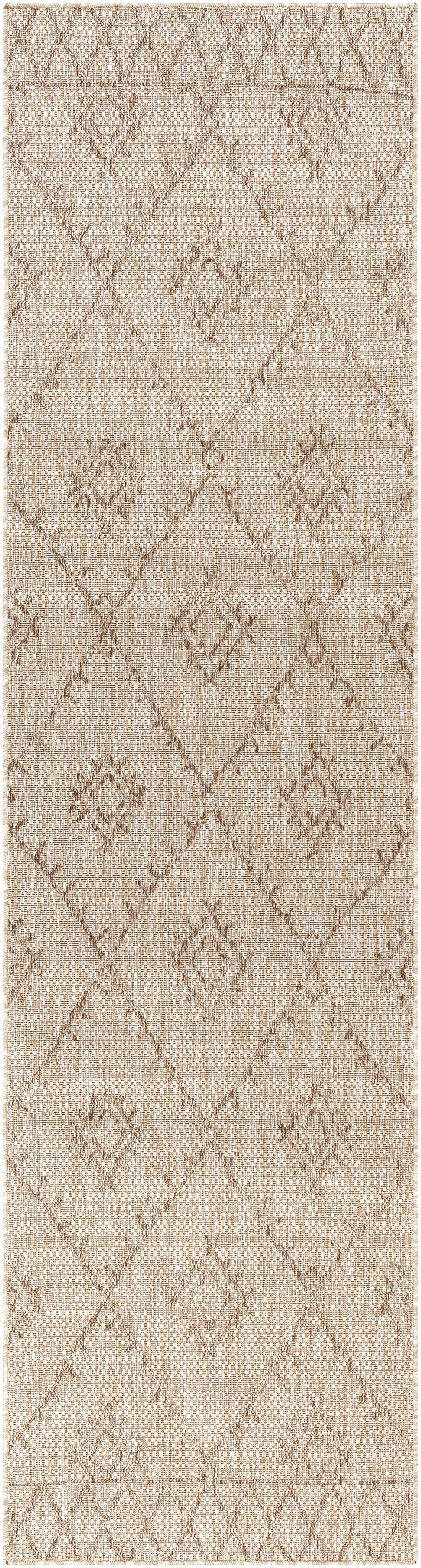 Marwood Brown Nordic Outdoor Rug - Clearance by Boutique Rugs