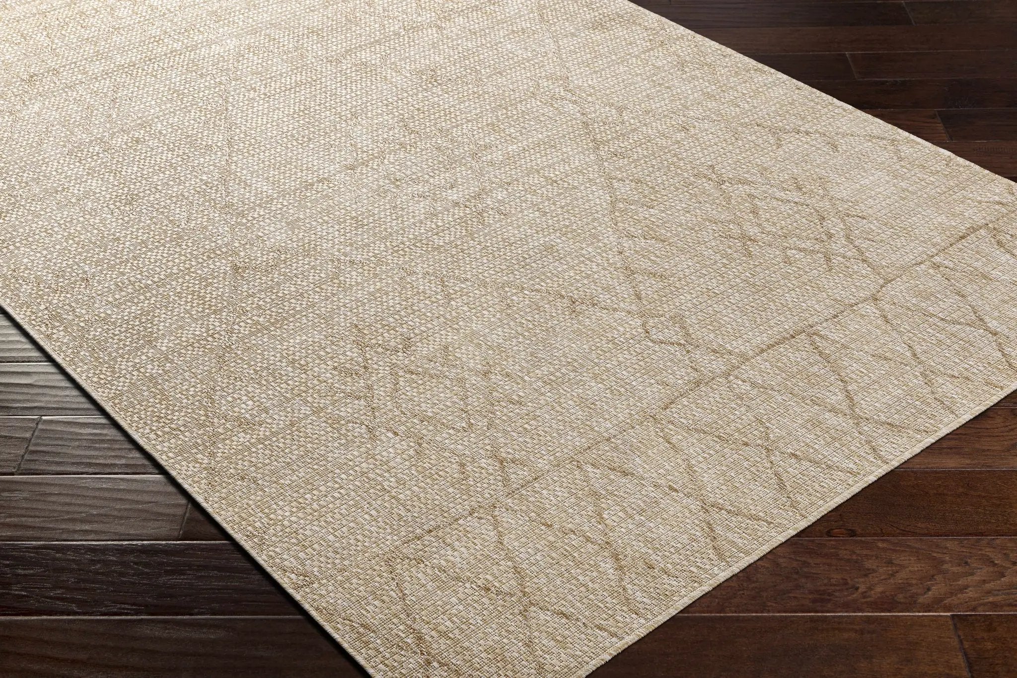 Marwood Brown Nordic Outdoor Rug - Clearance by Boutique Rugs