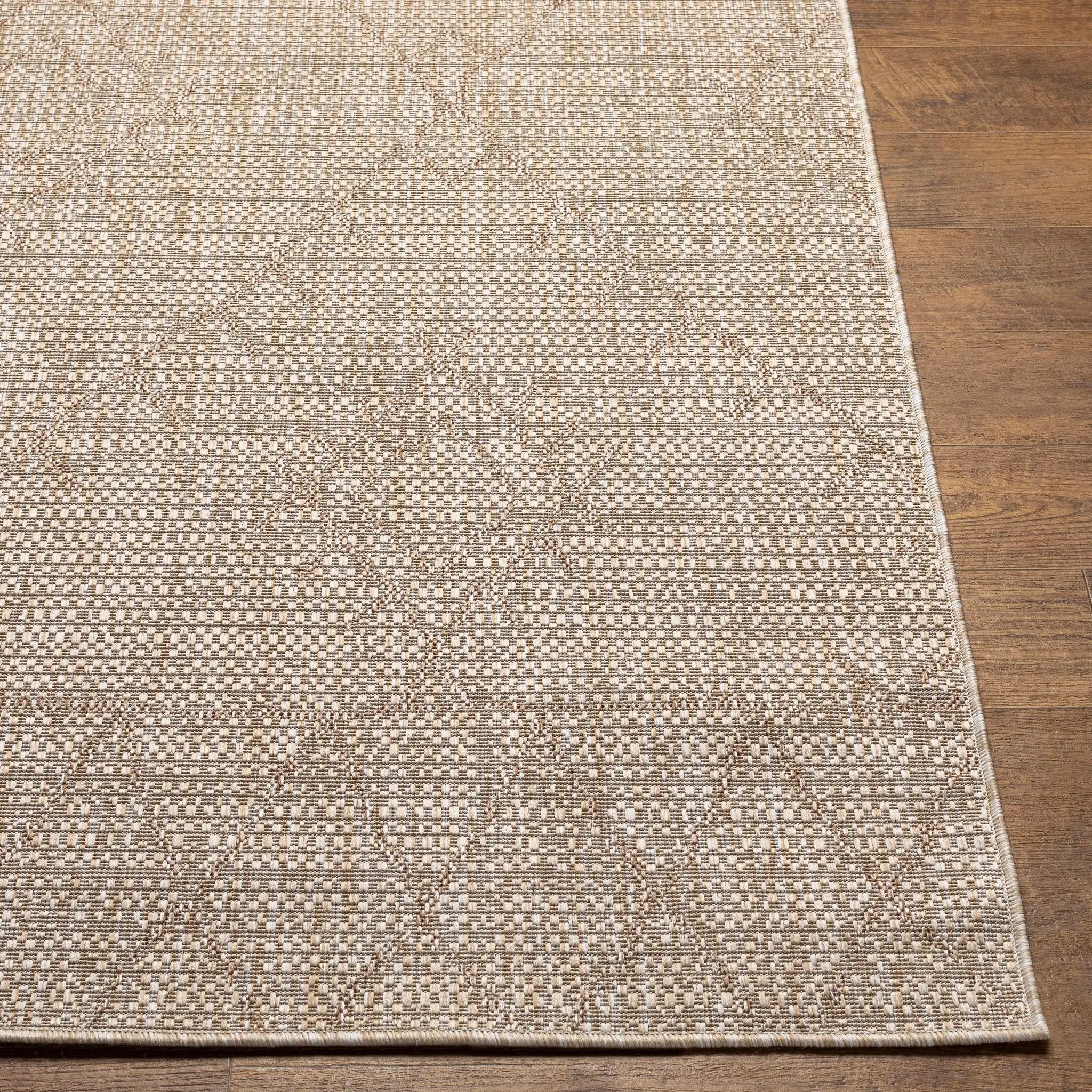 Marwood Brown Nordic Outdoor Rug - Clearance by Boutique Rugs