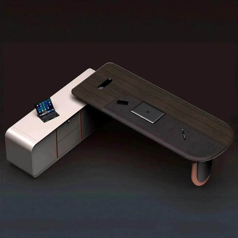 Ordin · Modern L-Shaped Executive Desk by Arc Grove