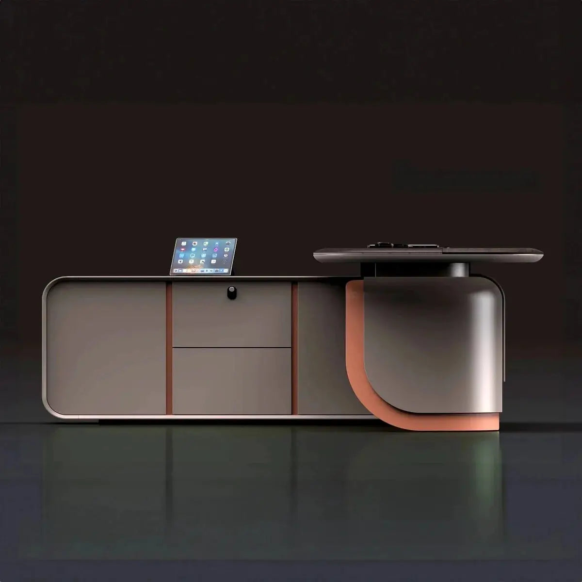 Ordin · Modern L-Shaped Executive Desk by Arc Grove