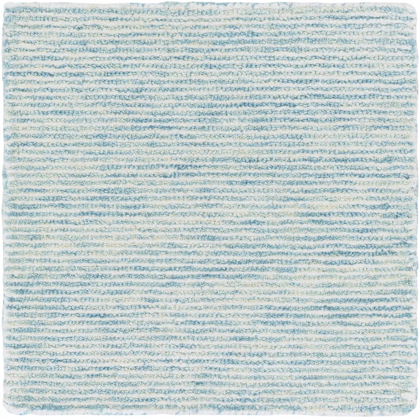 Orcas Hand Tufted Wool-Blend Rug - Ice Blue by Boutique Rugs