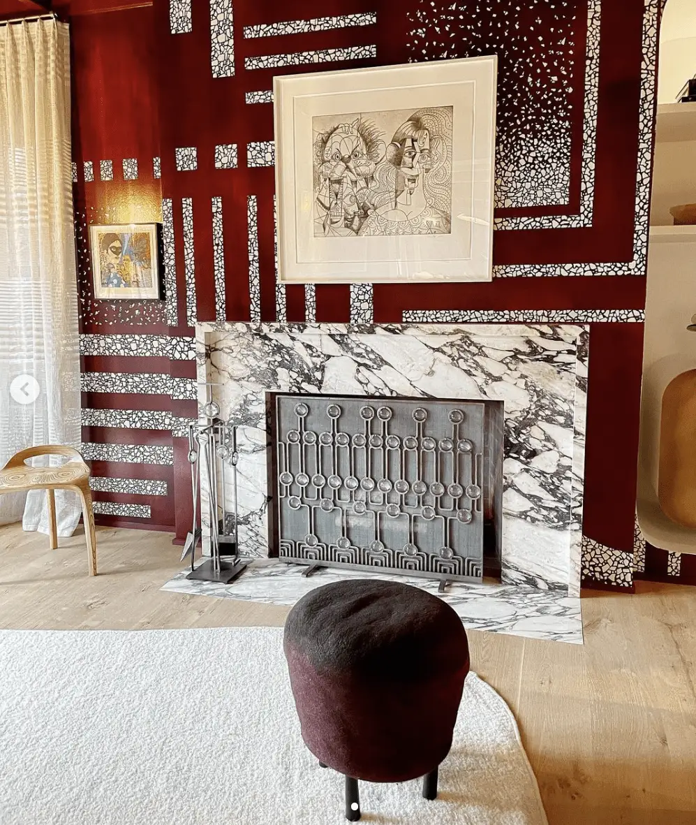 Orion Fireplace by Zicana Boutique