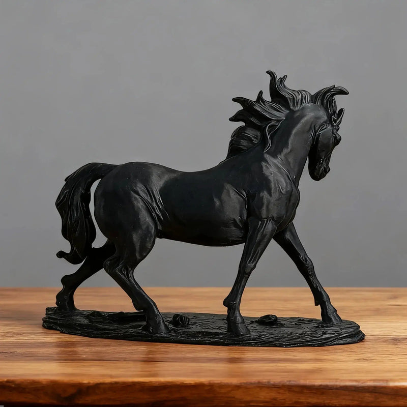 Ornament - Abstract Horse Statue by House Of Avana