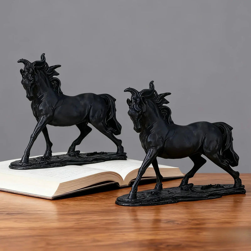 Ornament - Abstract Horse Statue by House Of Avana