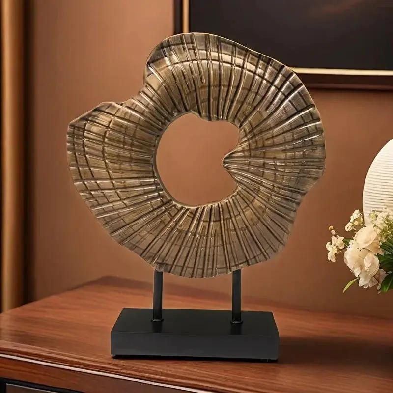 Ornament - Abstract White Shell by House Of Avana
