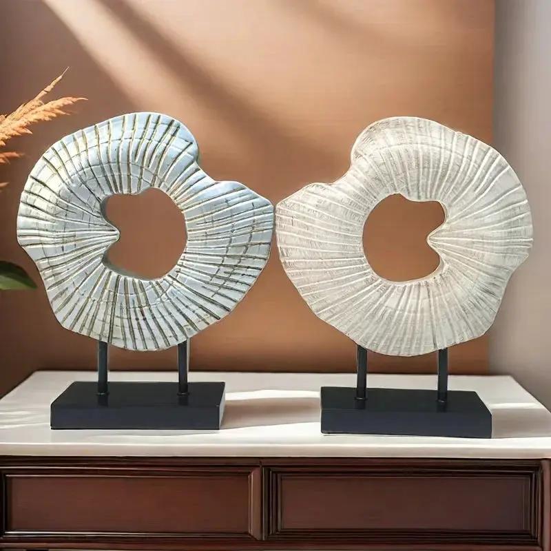 Ornament - Abstract White Shell by House Of Avana