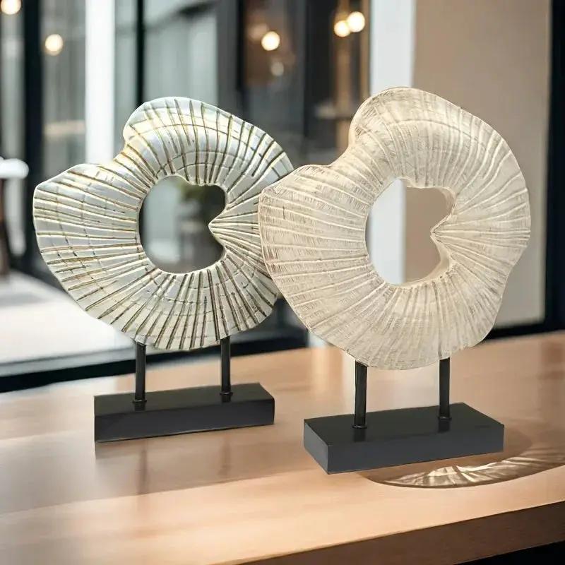 Ornament - Abstract White Shell by House Of Avana