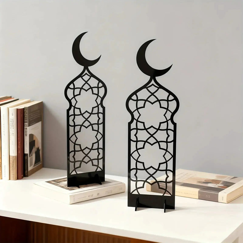 Ornament - Acrylic Flower Moon Set by House Of Avana