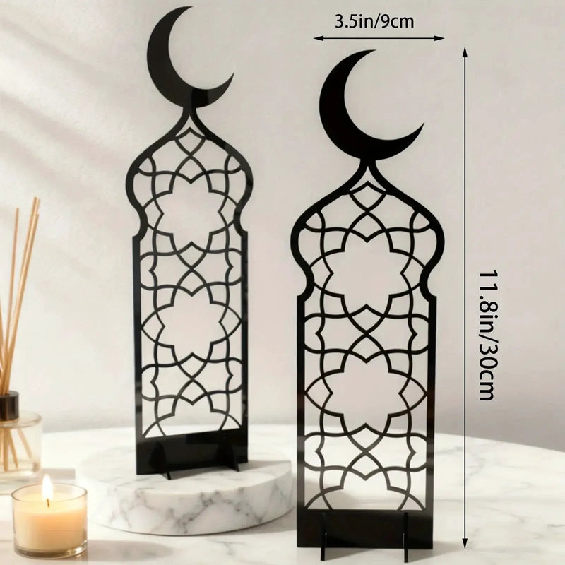 Ornament - Acrylic Flower Moon Set by House Of Avana