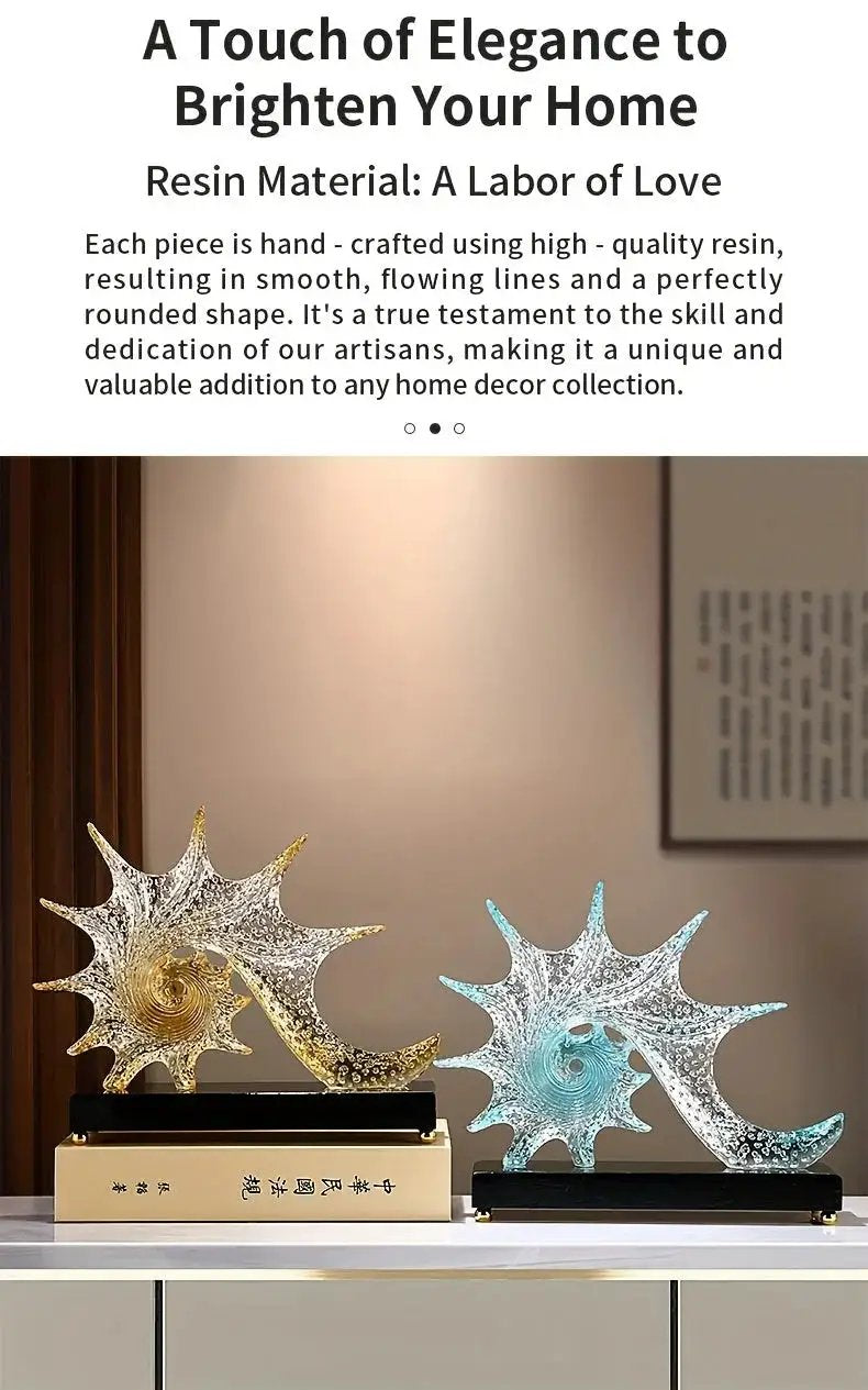Ornament - Decorative Golden Starfish by House Of Avana