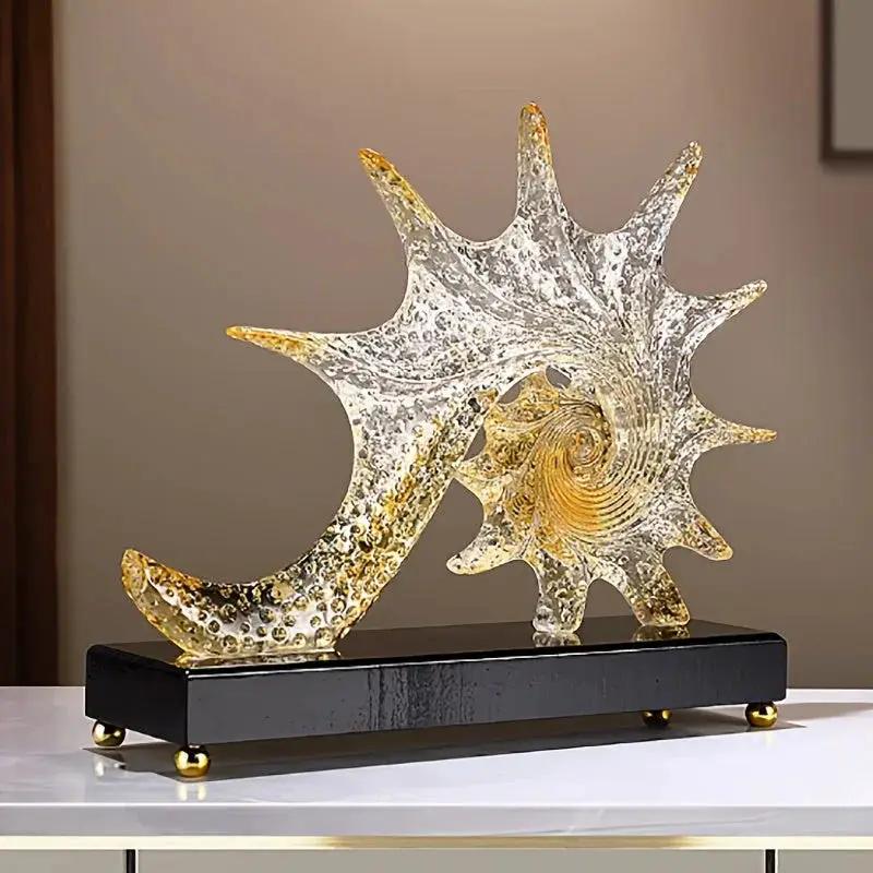 Ornament - Decorative Golden Starfish by House Of Avana