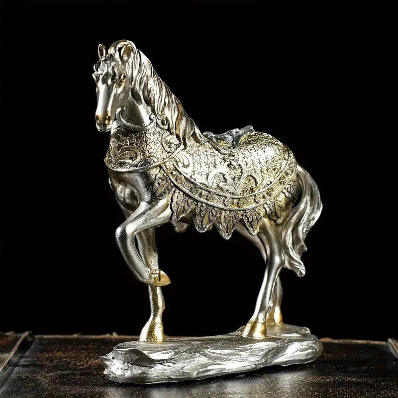 Ornament - Decorative Horse White by House Of Avana