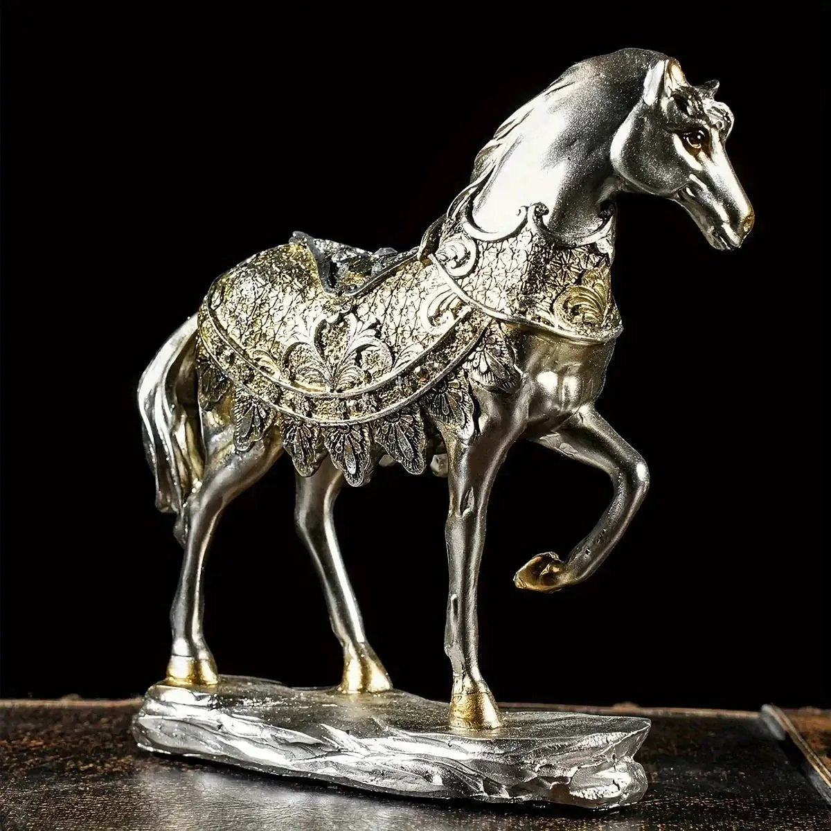 Ornament - Decorative Horse White by House Of Avana
