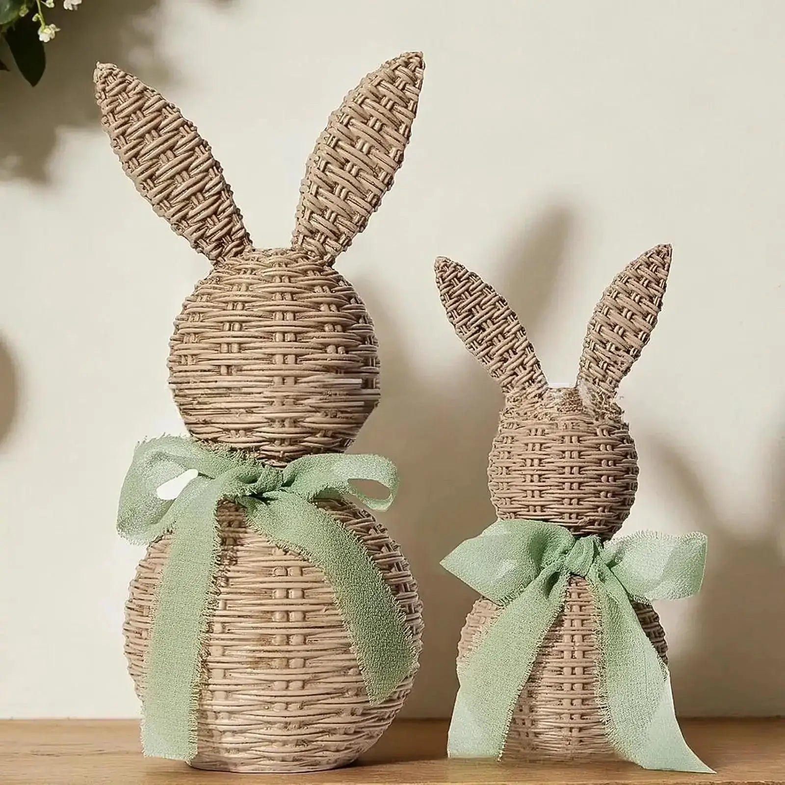 Ornament - Decorative Woven Rabbit by House Of Avana