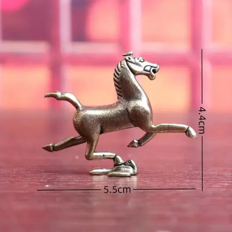 Ornament - Galloping Bronze Desktop by House Of Avana