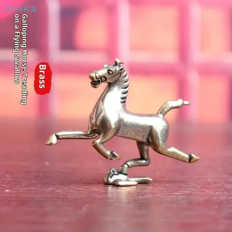 Ornament - Galloping Bronze Desktop by House Of Avana