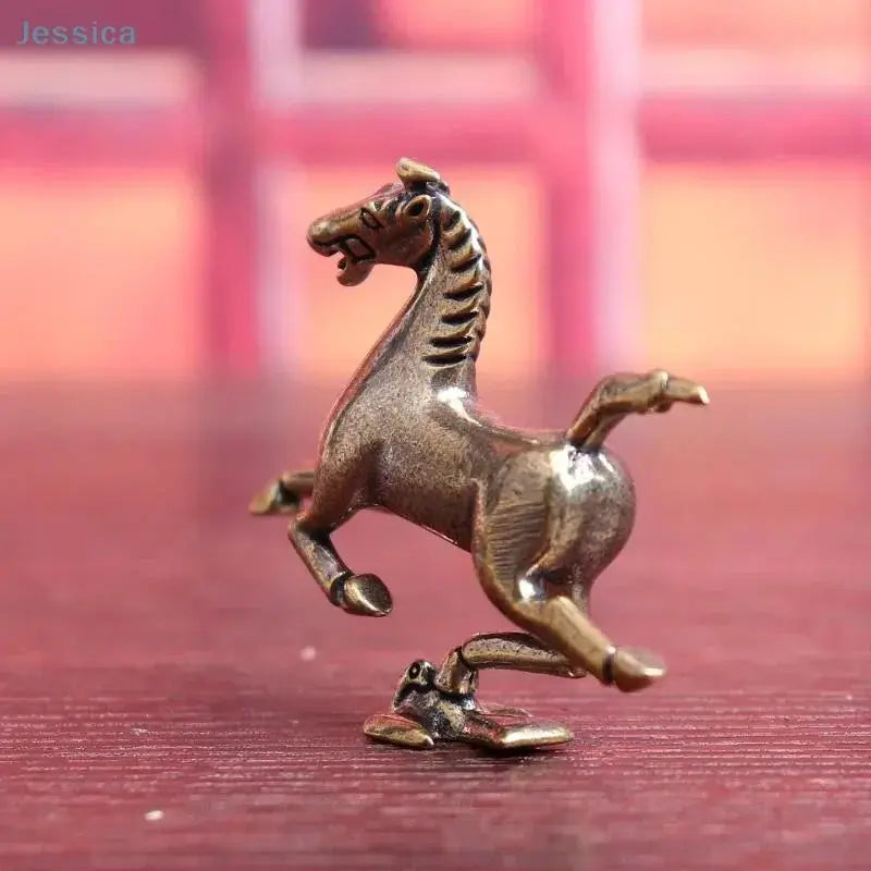 Ornament - Galloping Bronze Desktop by House Of Avana