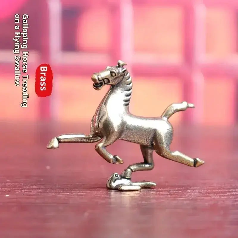 Ornament - Galloping Bronze Desktop by House Of Avana