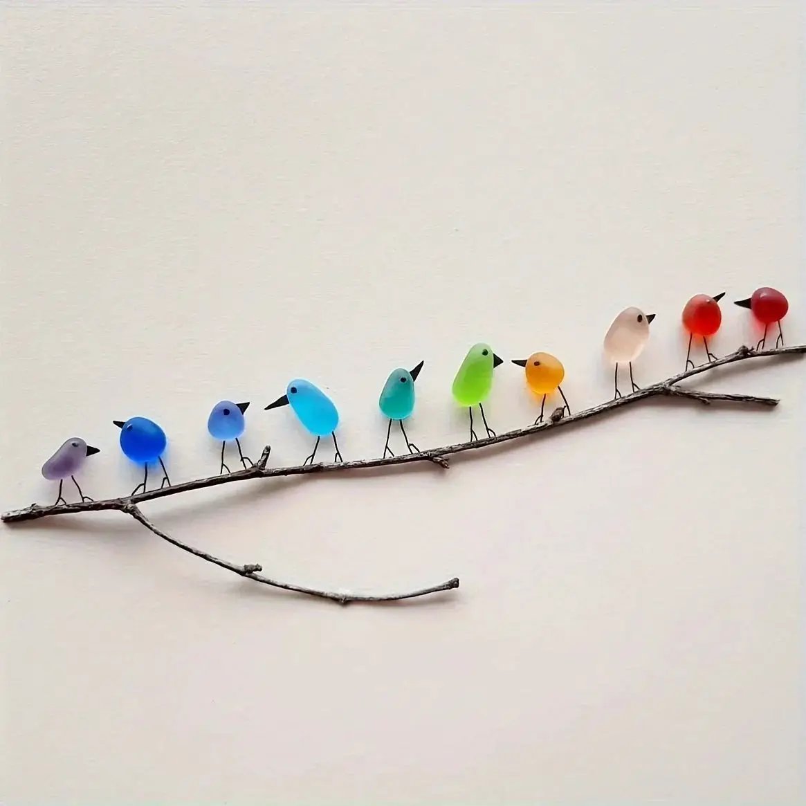 Ornament - Handmade Glass Rainbow by House Of Avana