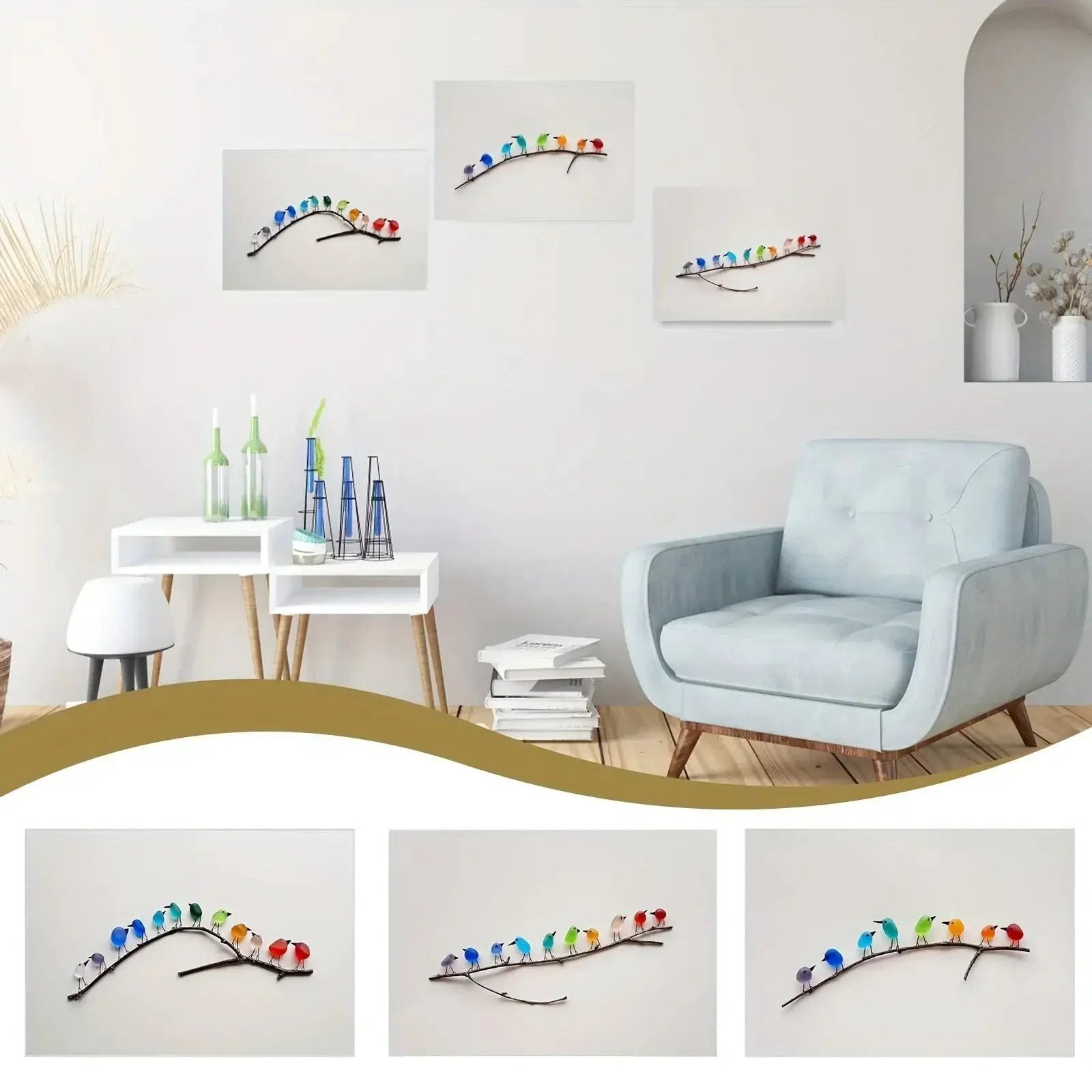Ornament - Handmade Glass Rainbow by House Of Avana