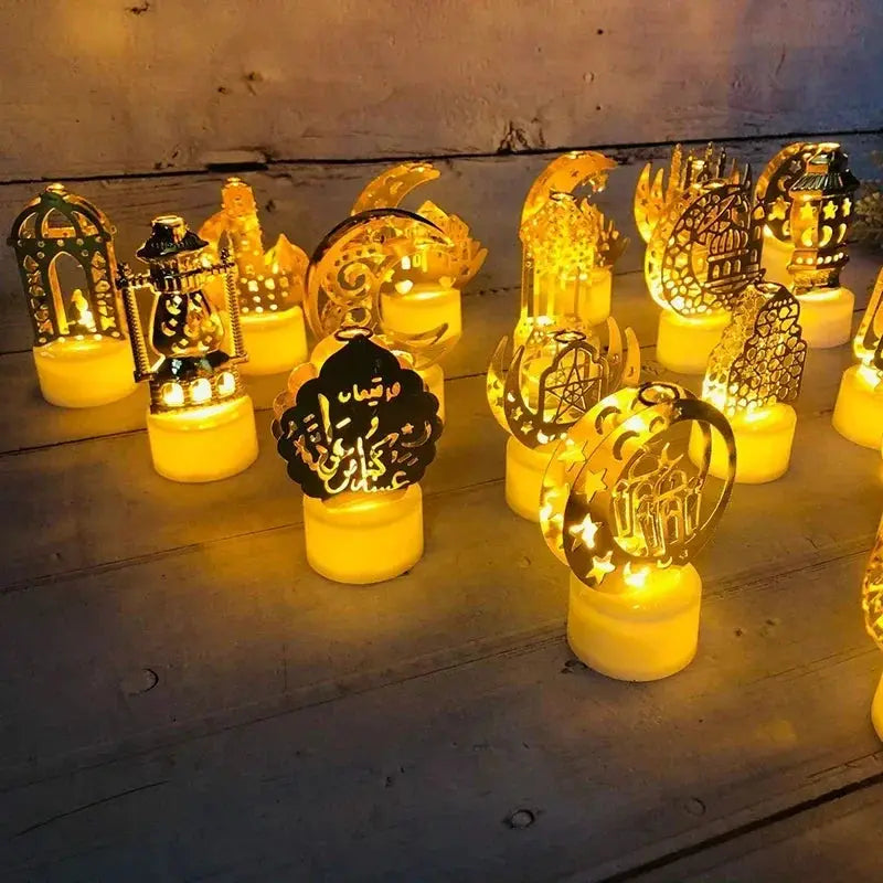 Ornament - LED Iron Candle Ramadan by House Of Avana