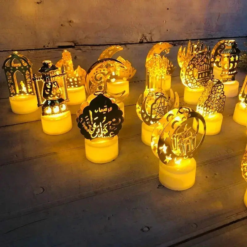 Ornament - LED Iron Candle Ramadan by House Of Avana